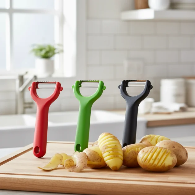 Kuhn Rikon Potato Peeler for Serrated Edges: 3 Models